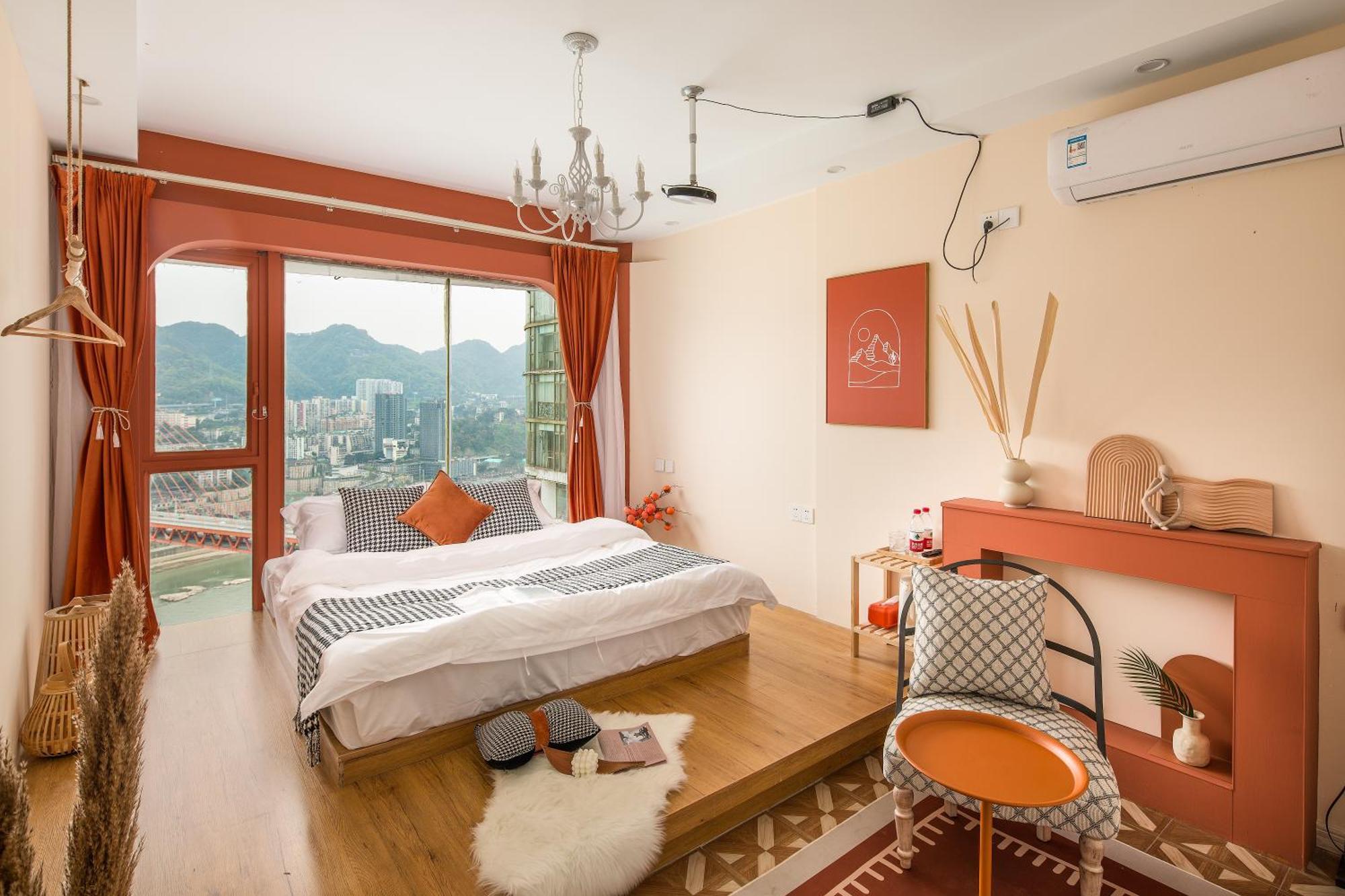 King'Slandind Bnb Čchung-čching Exteriér fotografie