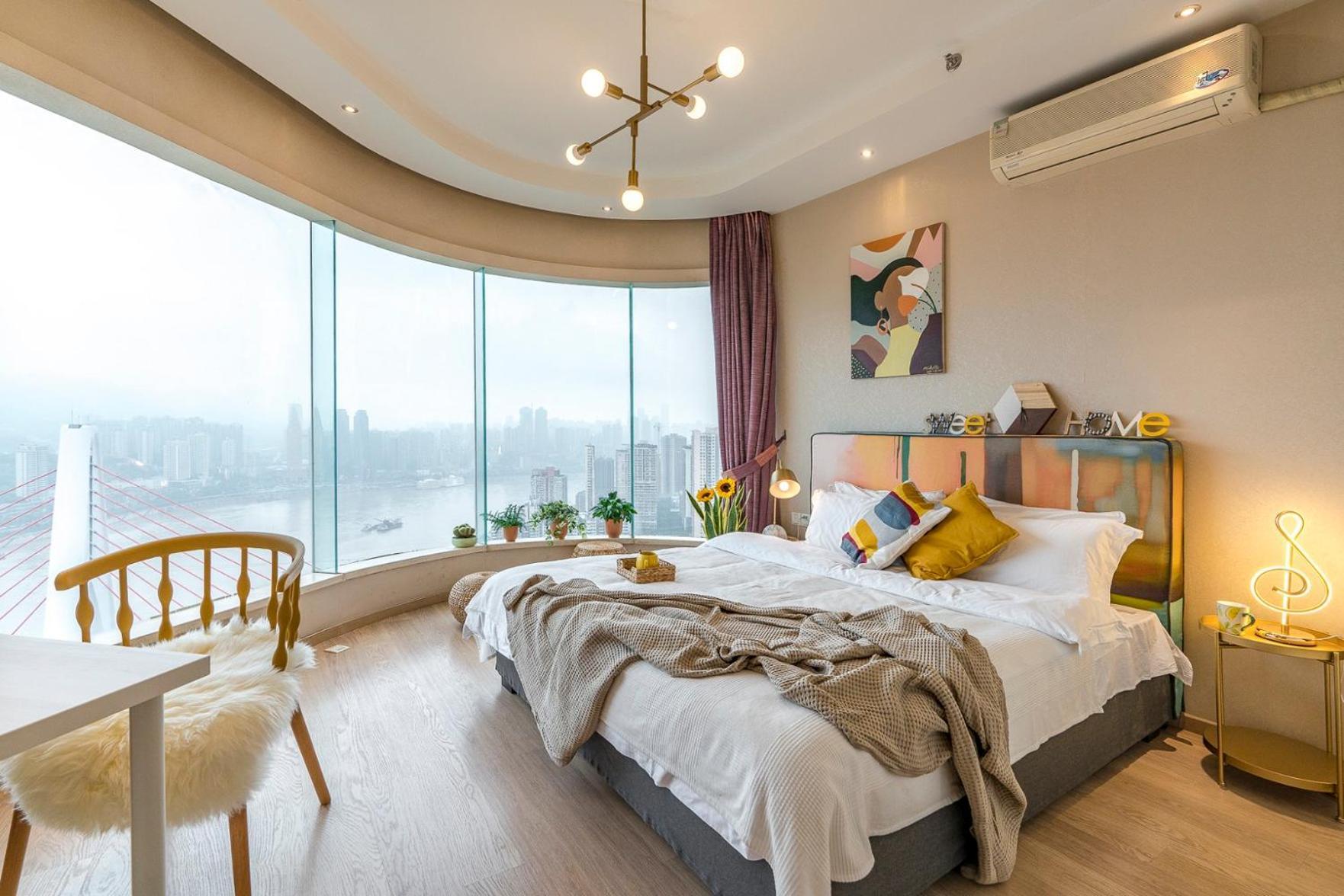 King'Slandind Bnb Čchung-čching Exteriér fotografie